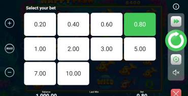 Happy Fish: Apuesta