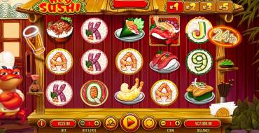 Hey Sushi: La pantalla principal