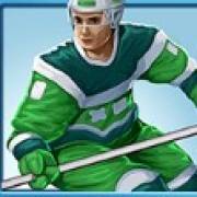 Hockey Attack: Jugador de hockey verde