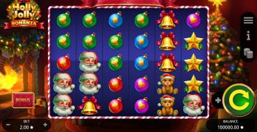 Holly Jolly Bonanza: Máquina tragaperras