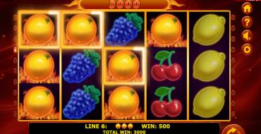 Hot Fruits 100: Ganancias