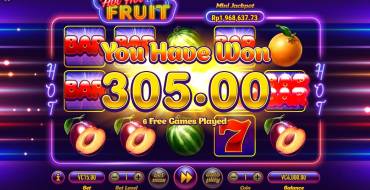 Hot Hot Fruit: Ganar