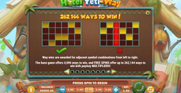 Hotel Yeti Way: Líneas