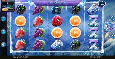 Ice Cold Fruits: Máquina tragaperras