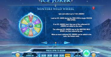 Ice Joker: Juegos de bonificación