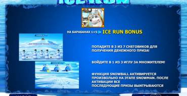 Ice Run: Bono