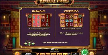 Imperial Opera: Juegos de bonificación