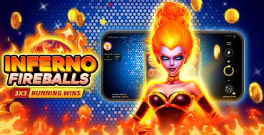 Inferno Fireballs: Máquina tragaperras