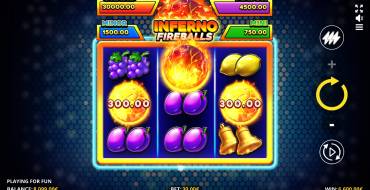 Inferno Fireballs: Ronda de premios