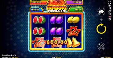 Inferno Fireballs: Líneas activas
