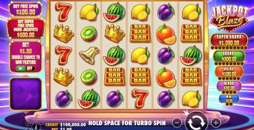 Jackpot Blaze: Máquina tragaperras