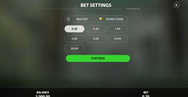 Jaguar Strike: Apuestas