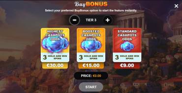Jewels of Jupiter Hold and Win: Características únicas