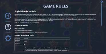 Jingle Wins: Reglas