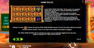 John Hunter and the Book of Tut: Reglas