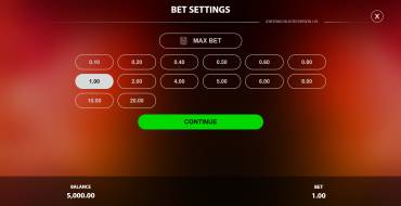 Joker Wild Blaster: Apuestas