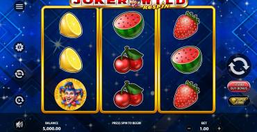 Joker Wild Respin: Diseño