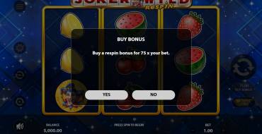 Joker Wild Respin: Bono