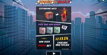 Joker’s Vault: Características únicas