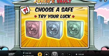 Joker’s Vault: Juegos de bonificación