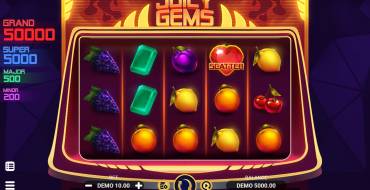 Juicy Gems: Máquina tragaperras