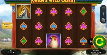 Khan's Wild Quest: Máquina tragaperras