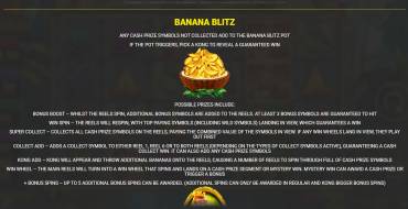 King Kong Cash 4 Even Bigger Bananas: Juegos de bonificación