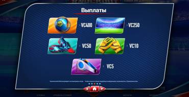 Knockout Football Rush: Tabla de pagos