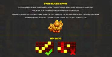 Kong 3 Even Bigger Bonus: Tiradas gratuitas y/o re-giros