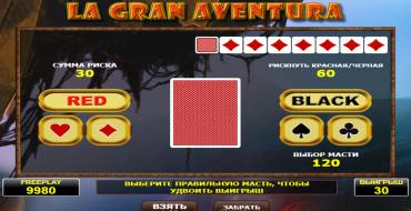 La Gran Aventura: Juego de riesgo