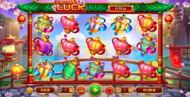 Lantern Luck: La pantalla principal
