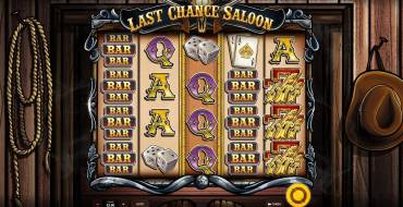Last Chance Saloon: Máquina tragaperras