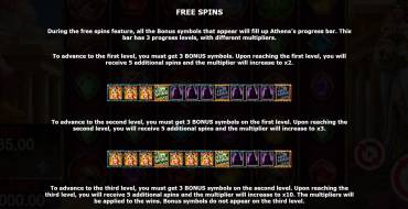 Legacy of Athena: Tiradas gratuitas y/o re-giros