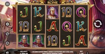 Legacy of Rome: Máquina tragaperras