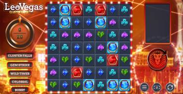 Leo Vegas Cluster Gems: Máquina tragaperras