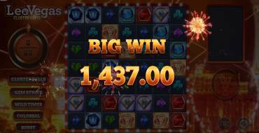 Leo Vegas Cluster Gems: Ganancias