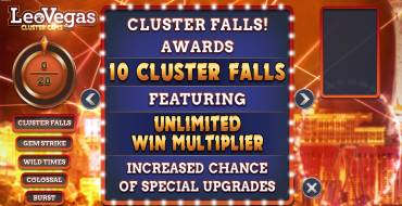 Leo Vegas Cluster Gems: Características únicas