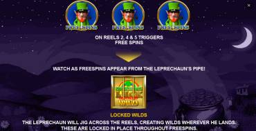 Leprechaun's Luck: Tiradas gratuitas y/o re-giros
