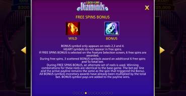 Lock it Link Diamonds: Tiradas gratuitas y/o re-giros