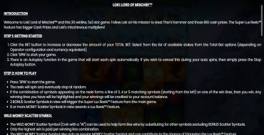 Loki Lord of Mischief: Reglas