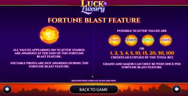 Luck & Luxury: Jackpot