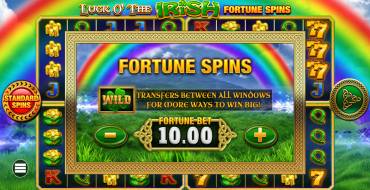 Luck O' The Irish Gold Spins: Características únicas