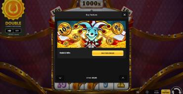Lucky 1000 Hold & Win: Características únicas