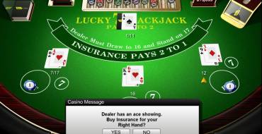 Lucky 7 Blackjack: Seguros