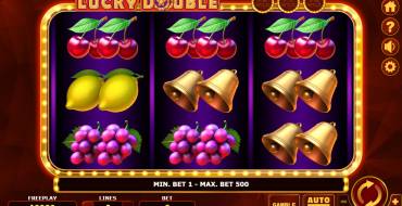 Lucky Double: Máquina tragaperras