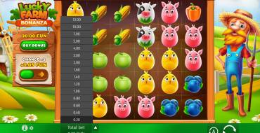 Lucky Farm Bonanza: Apuesta