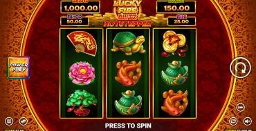 Lucky Fire Blitz Hotstepper: Máquina tragaperras