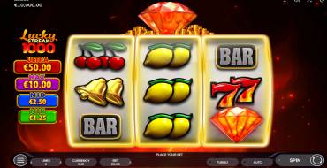 Lucky Streak 1000: Máquina tragaperras