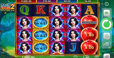 Magic Apple 2 Hold and Win: Máquina tragaperras