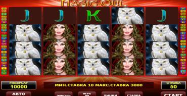 Magic Owl: Máquina tragaperras